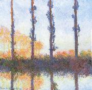 Les Peupliers, Claude Monet